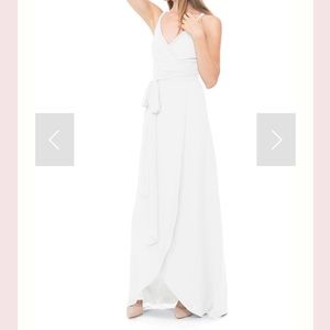 Parker Long in White Wedding by Joanna August